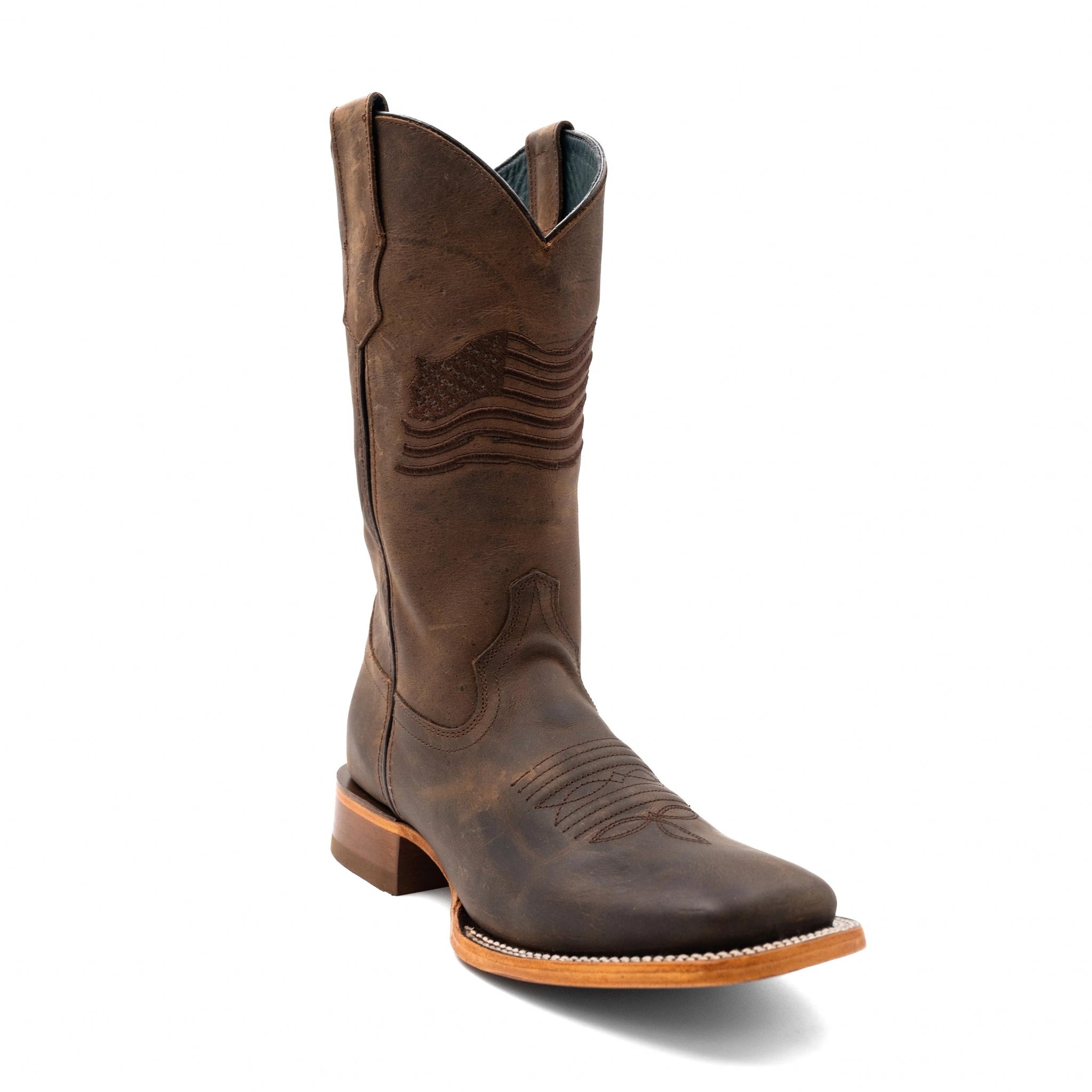 Ferrini Mens Patriot Square Toe Boots