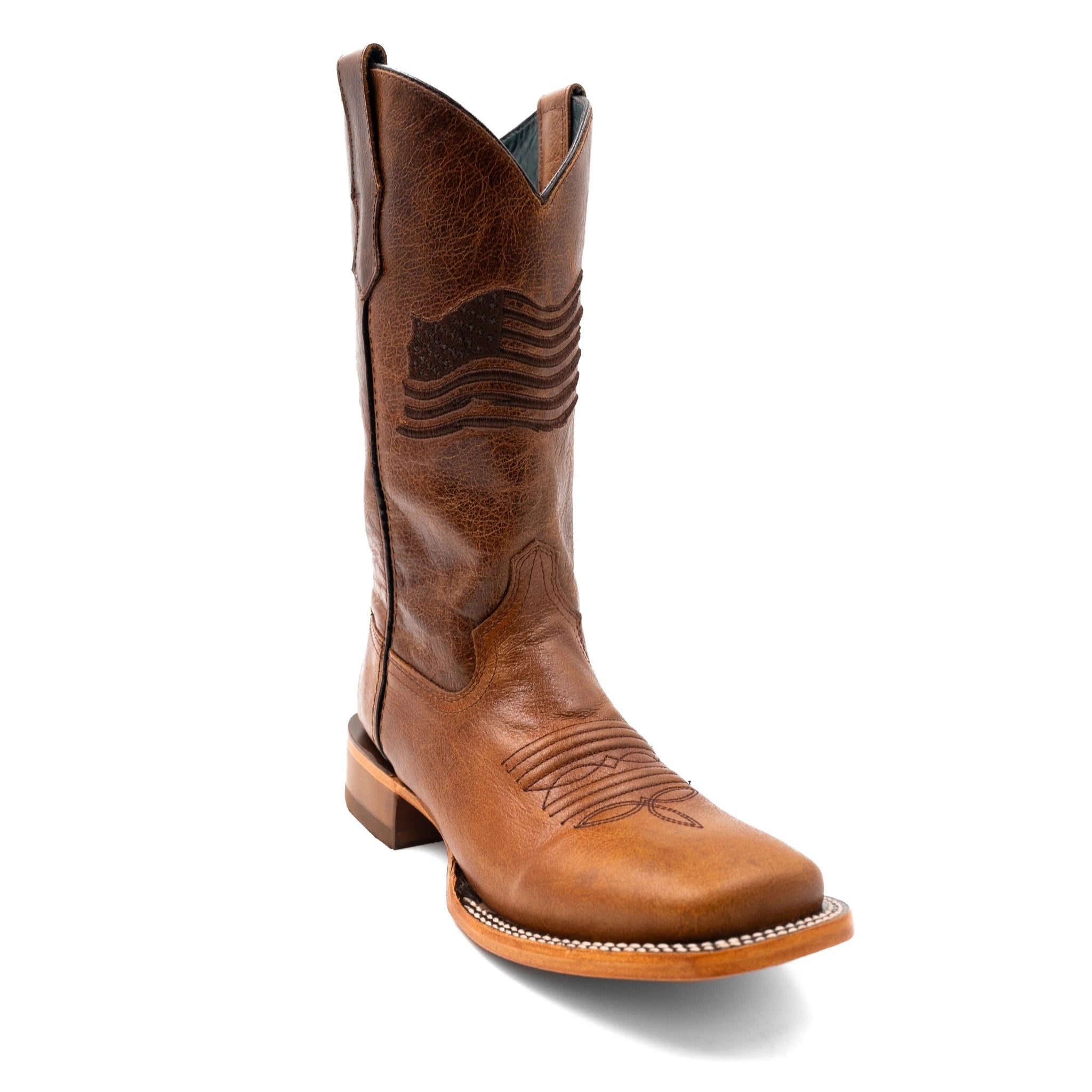 Ferrini Mens Patriot Square Toe Boots