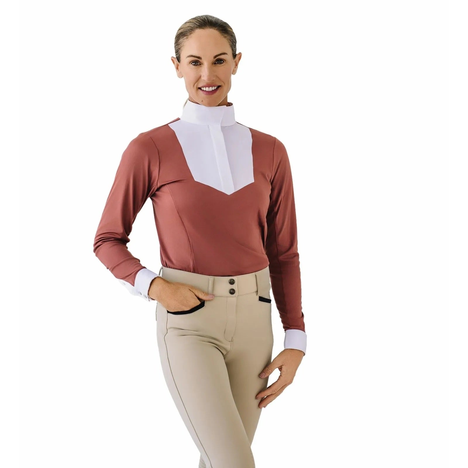 Ovation Ladies Bib Front Show Shirt
