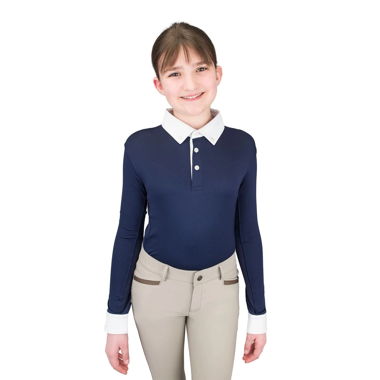 Ovation Childs Classic LS Polo Show Shirt