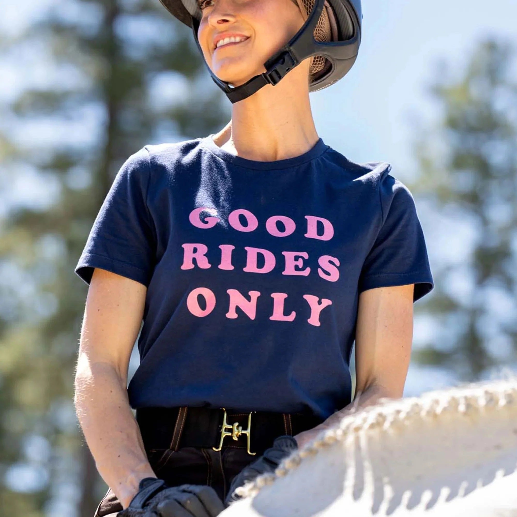 Dapplebay Ladies Good Rides Only Tee