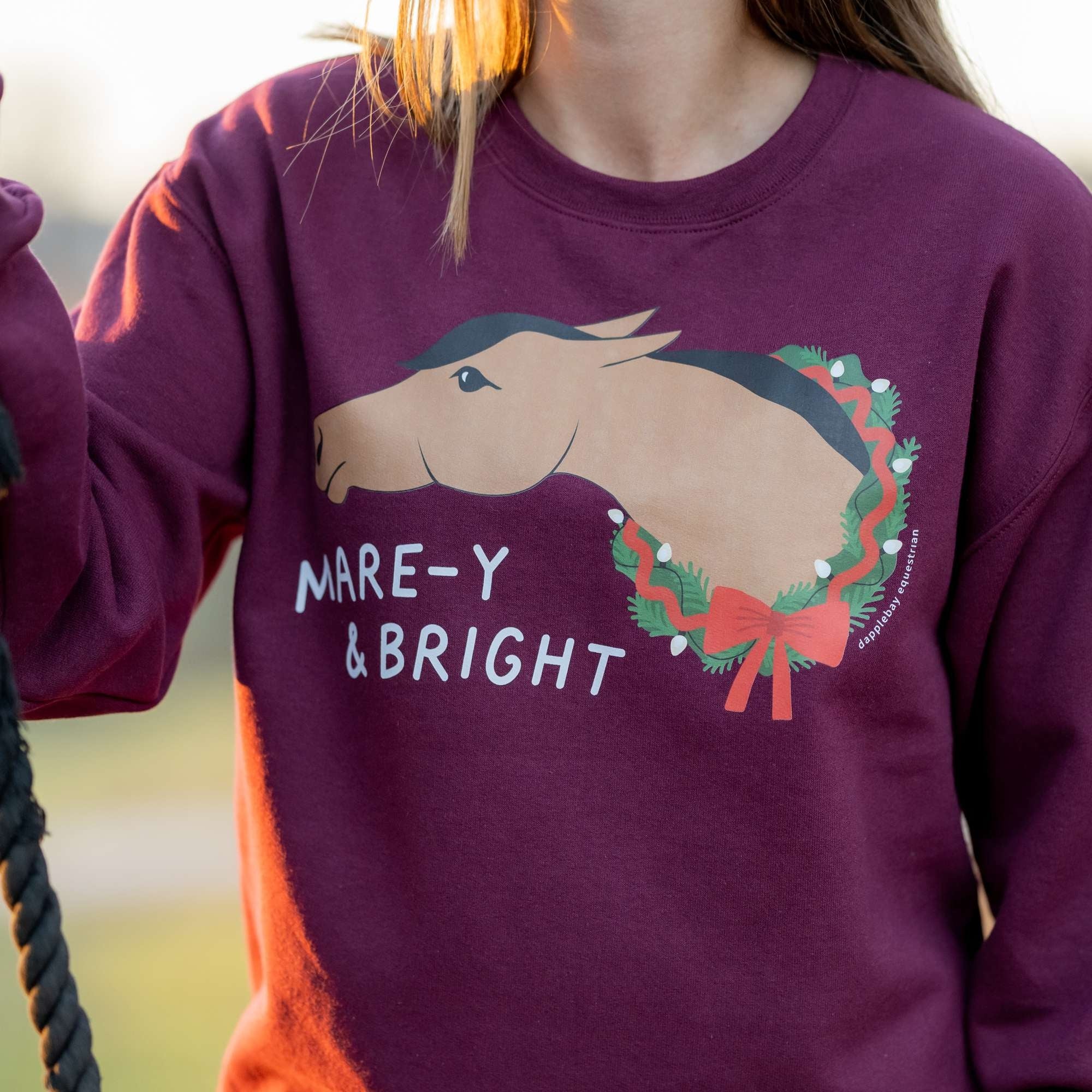 Dapplebay Mare-y & Bright Crewneck Sweatshirt
