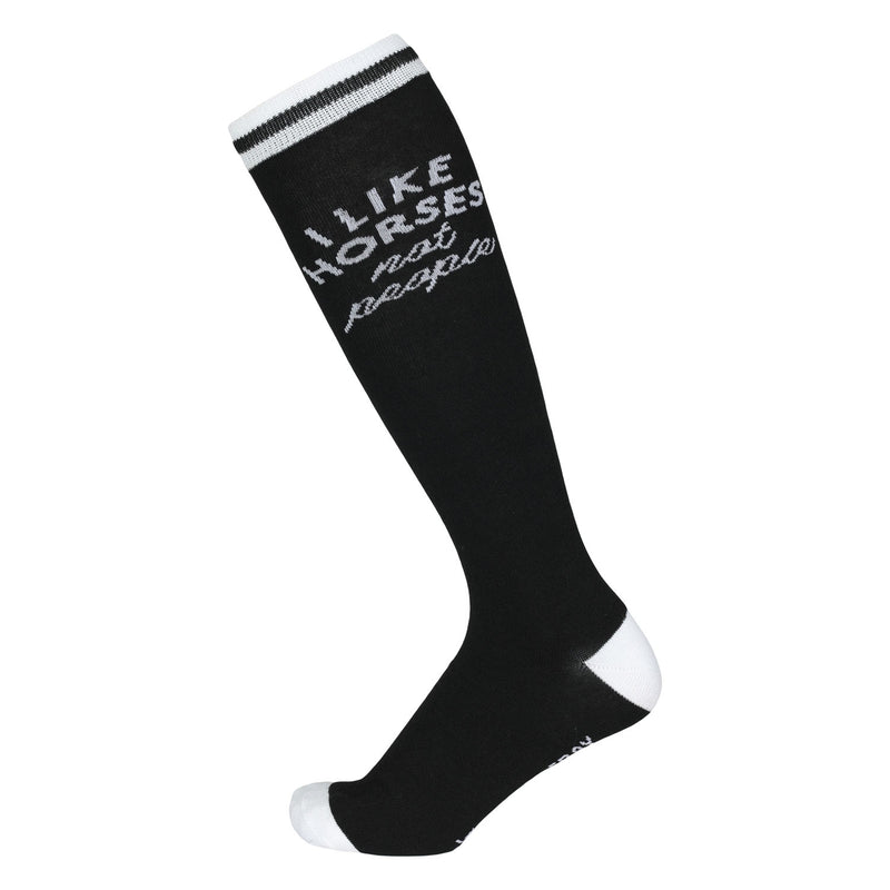 Dapplebay I Like Horses Knit Boot Socks