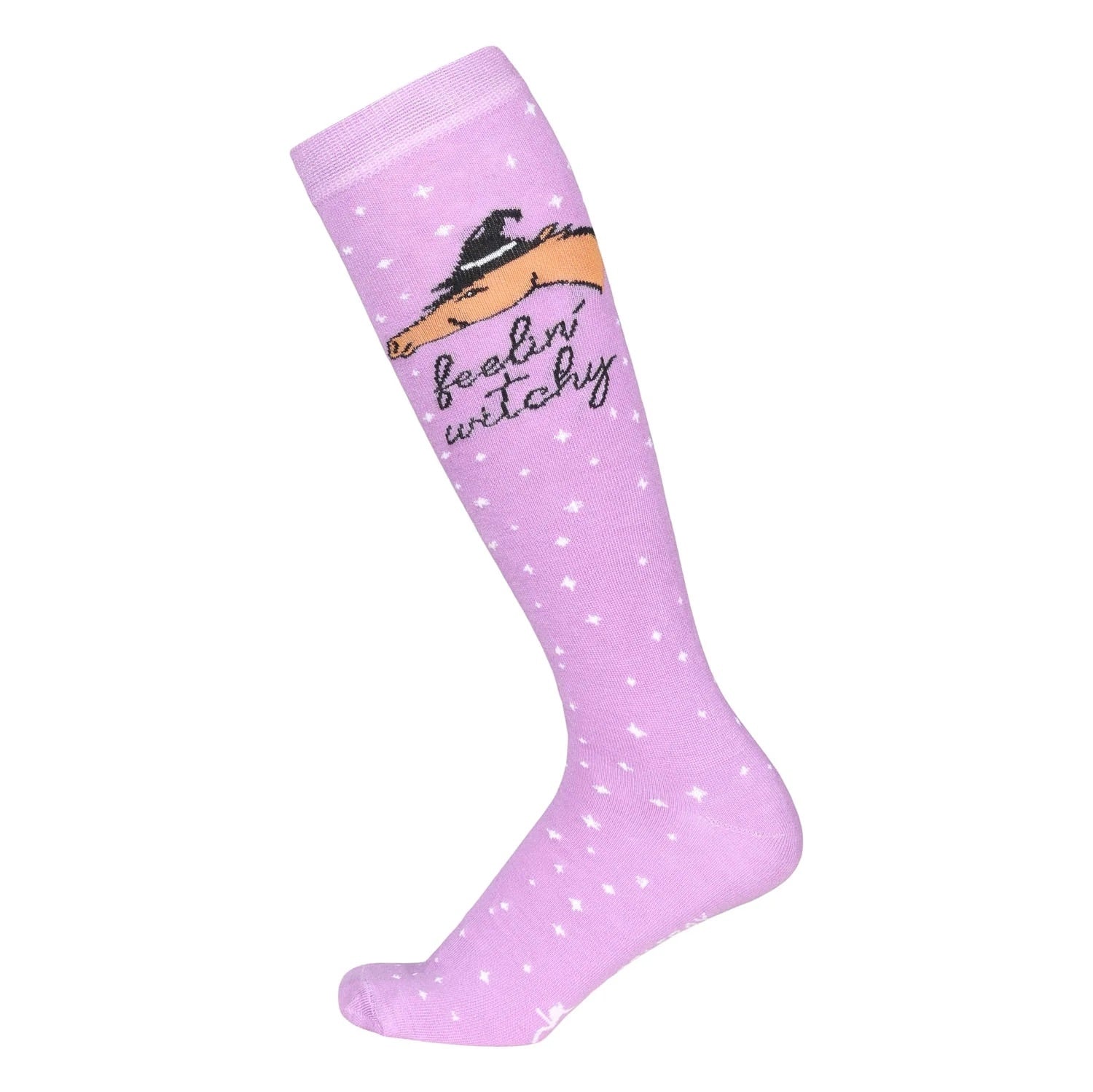 Dapplebay Ladies Feelin' Witchy Knit Boot Socks