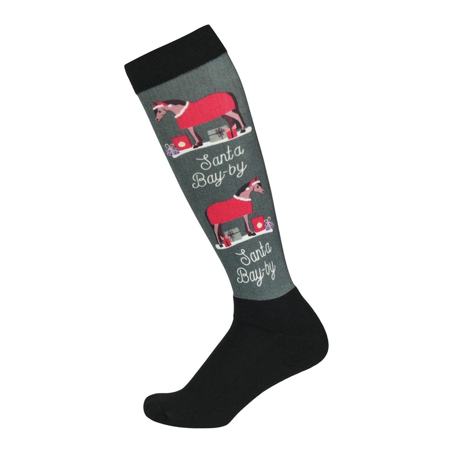 Dapplebay Ladies Santa Bay-by Slick Boot Socks
