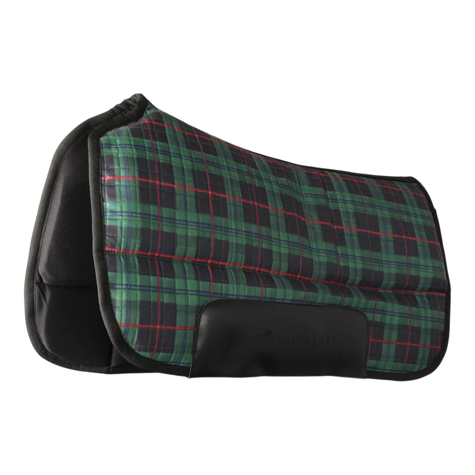 Dapplebay Holiday Plaid Western Saddle Pad