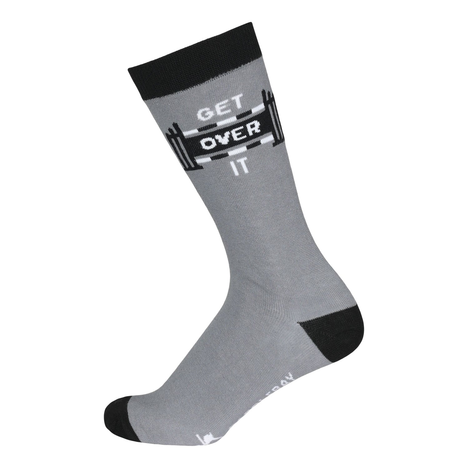Dapplebay Get Over It Knit Crew Socks