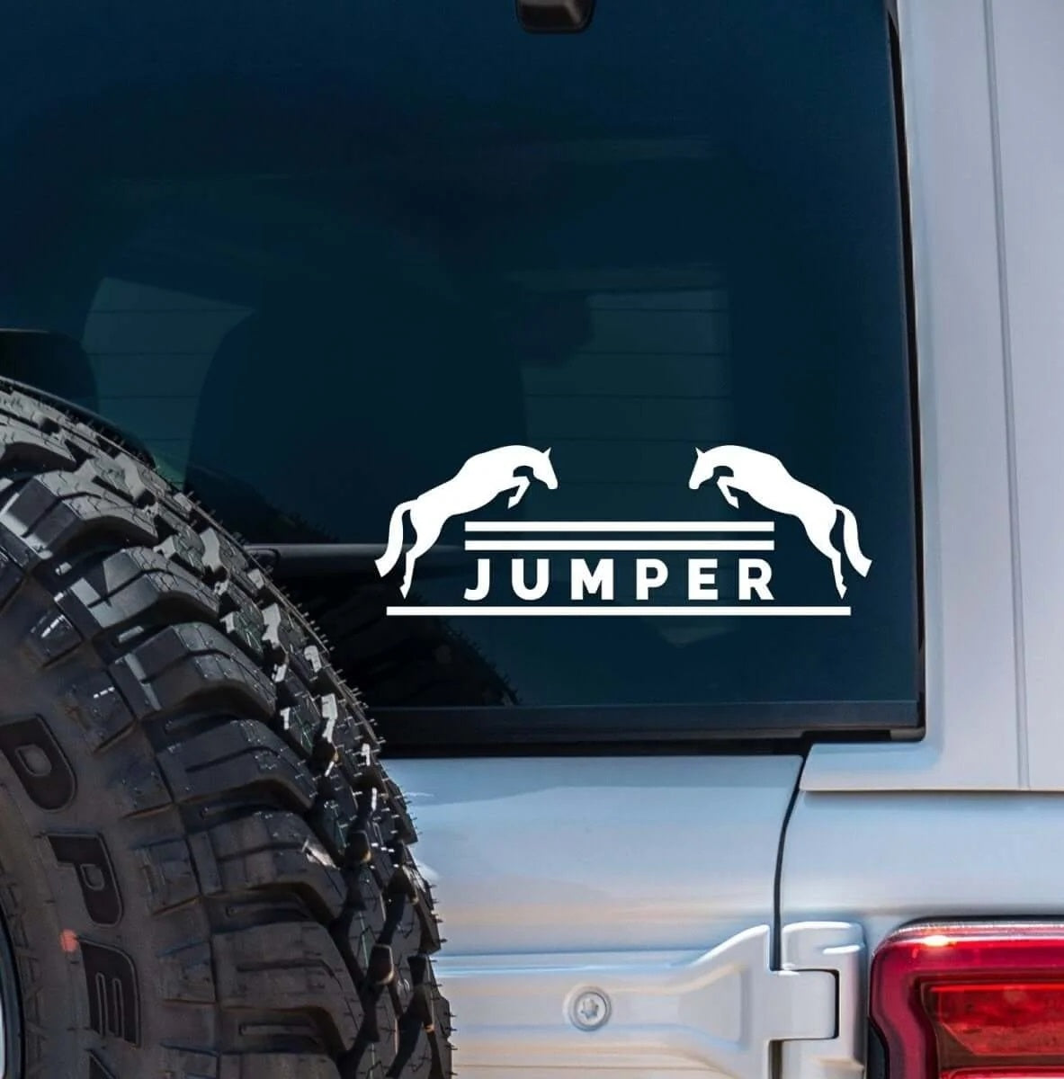 Dapplebay Jumper Vinyl Decal