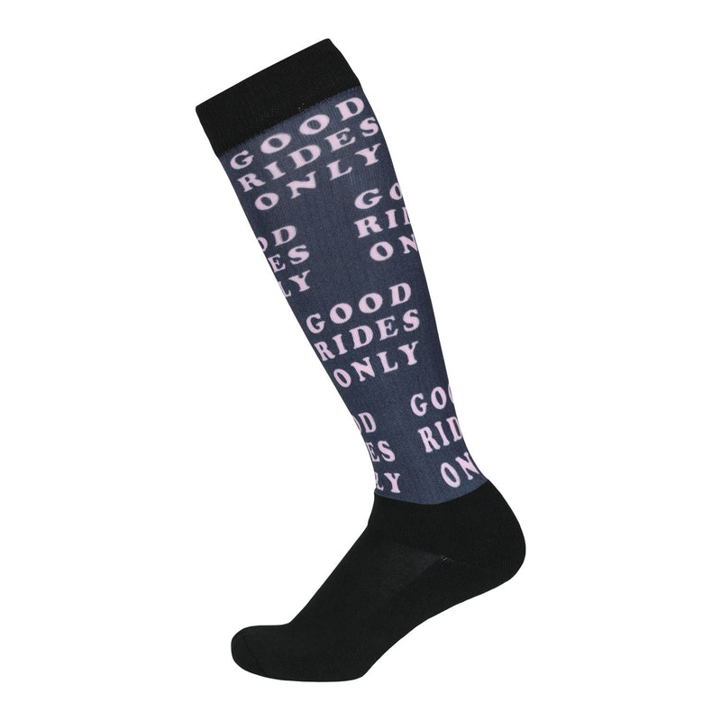 Dapplebay Good Rides Only Slick Boot Socks