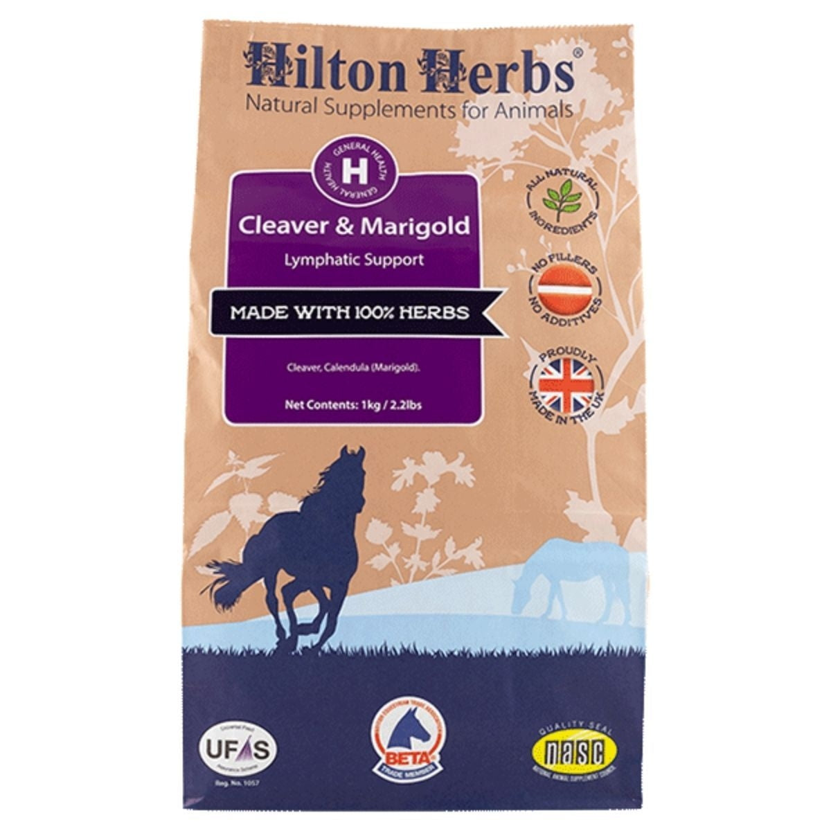 Hilton Herbs Cleaver & Marigold Horse Supplement