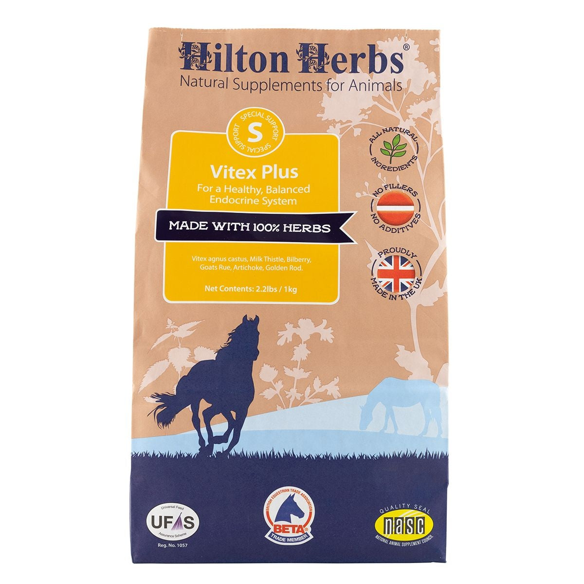 Hilton Herbs Vitex Plus Horse Supplement