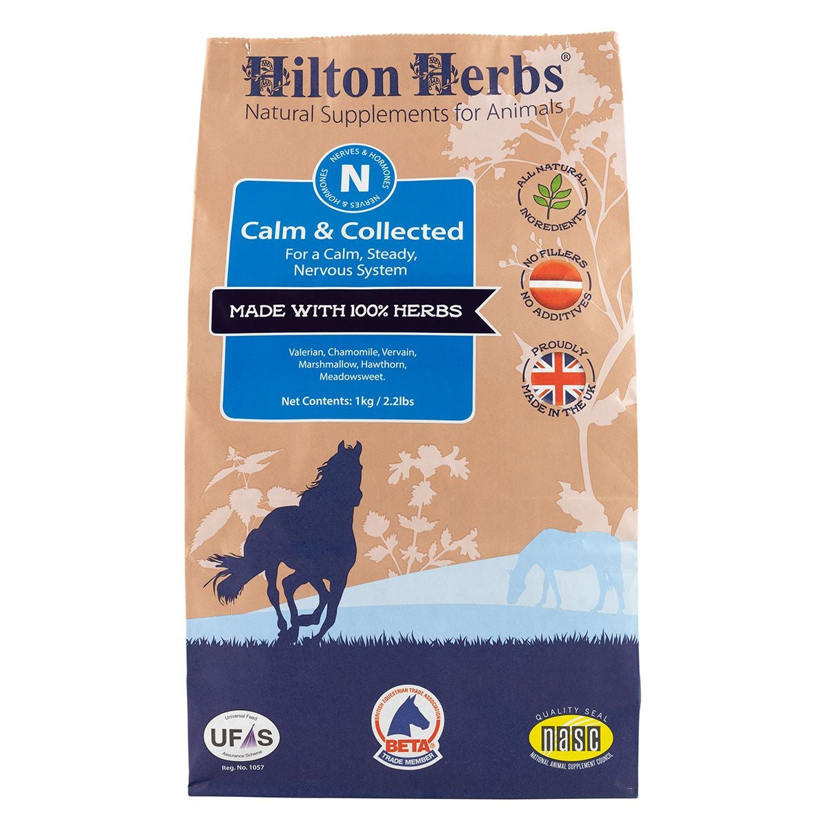 Hilton Herbs Calm & Collected Horse Supplement