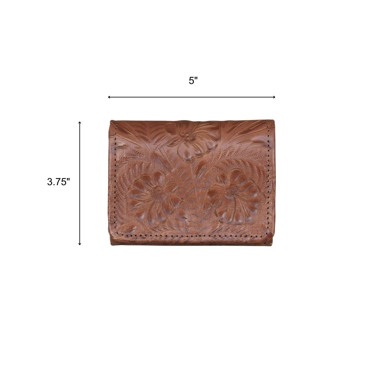 American West Ladies Small Tri-Fold Wallet