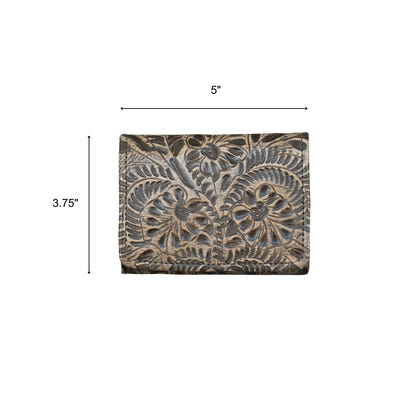American West Ladies Small Tri-Fold Wallet