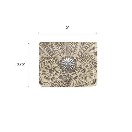American West Ladies Small Tri-Fold Wallet