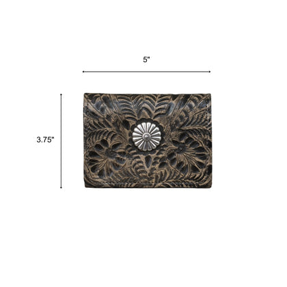American West Ladies Small Tri-Fold Wallet
