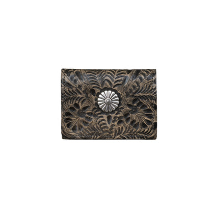 American West Ladies Small Tri-Fold Wallet