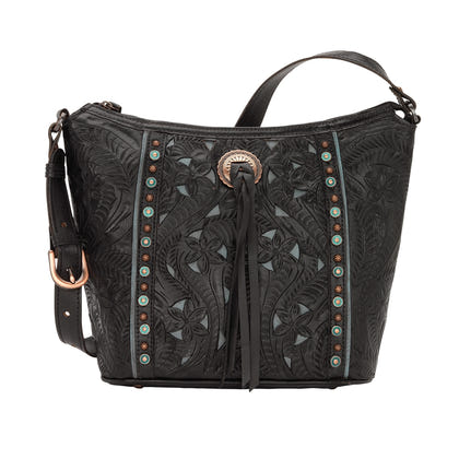 American West Hill Country Zip Top Bucket Tote