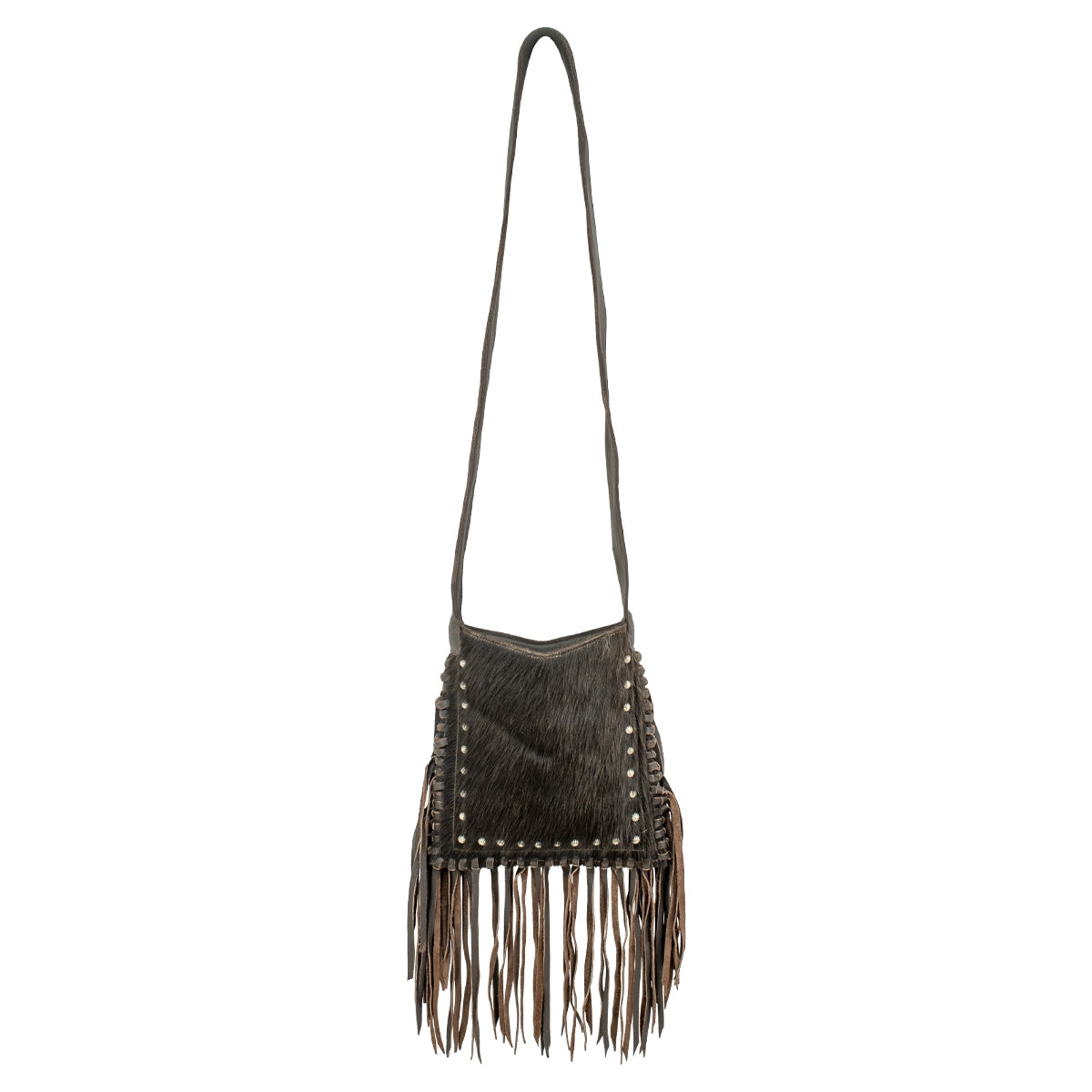 American West Fringed Cowgirl Crossbody with Fringe