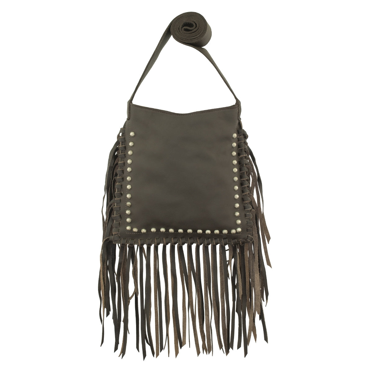 American West Fringed Cowgirl Crossbody with Fringe