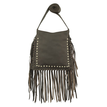 American West Fringed Cowgirl Crossbody with Fringe