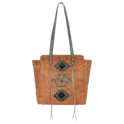 American West Navajo Soul Zip Top Tote