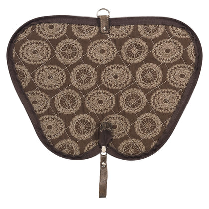 American West Large Padded Gun Case with Hair-On Hide