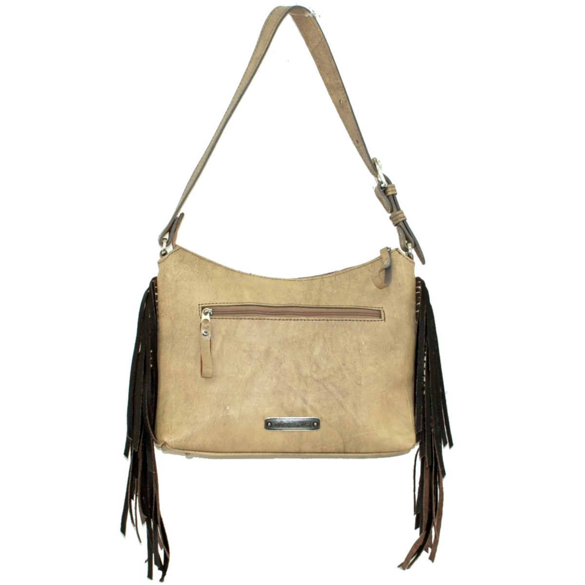 American West Gypsy Patch Zip Top Shoulder Bag
