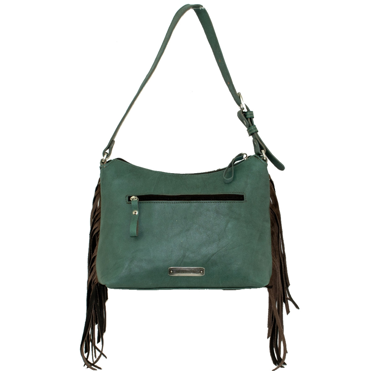 American West Gypsy Patch Zip Top Shoulder Bag