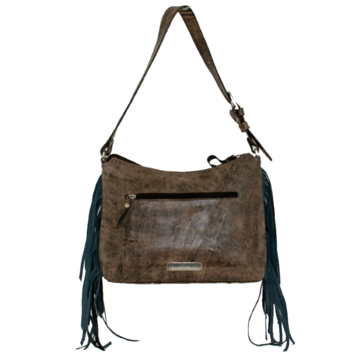 American West Gypsy Patch Zip Top Shoulder Bag