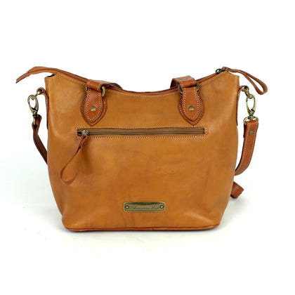 American West Texas Rose Small Zip Top Bucket Tote