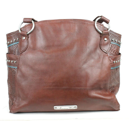 American West Lady Lace Half Moon Tote