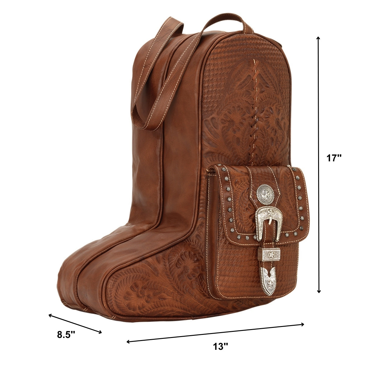 American West Classic Travel Boot Bag