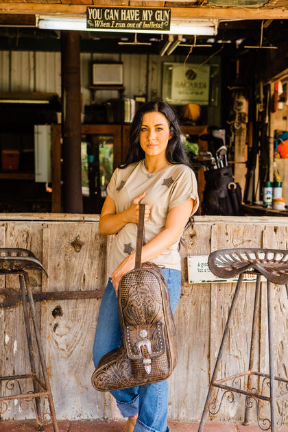 American West Classic Travel Boot Bag