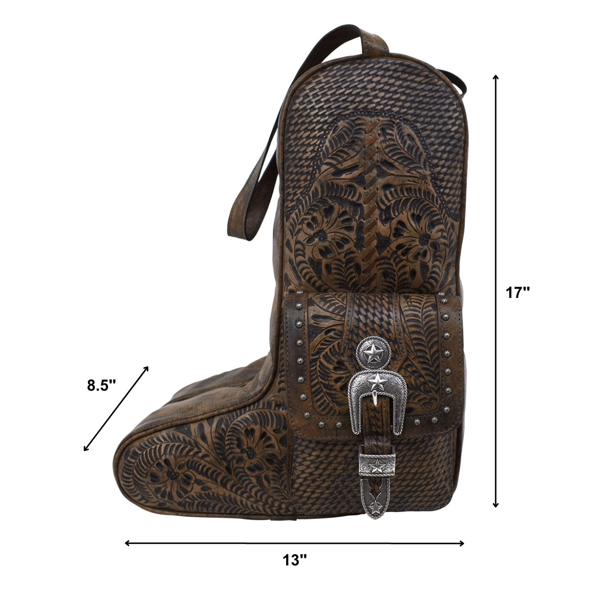 American West Classic Travel Boot Bag