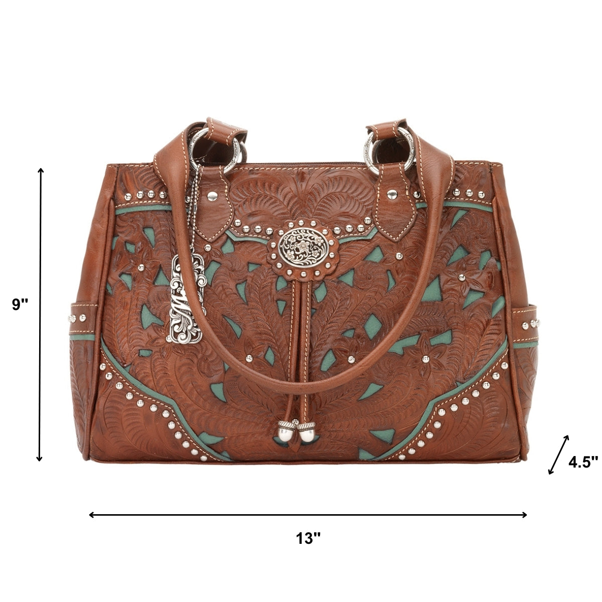 American West Lady Lace Multi Compartment Organizer Tote