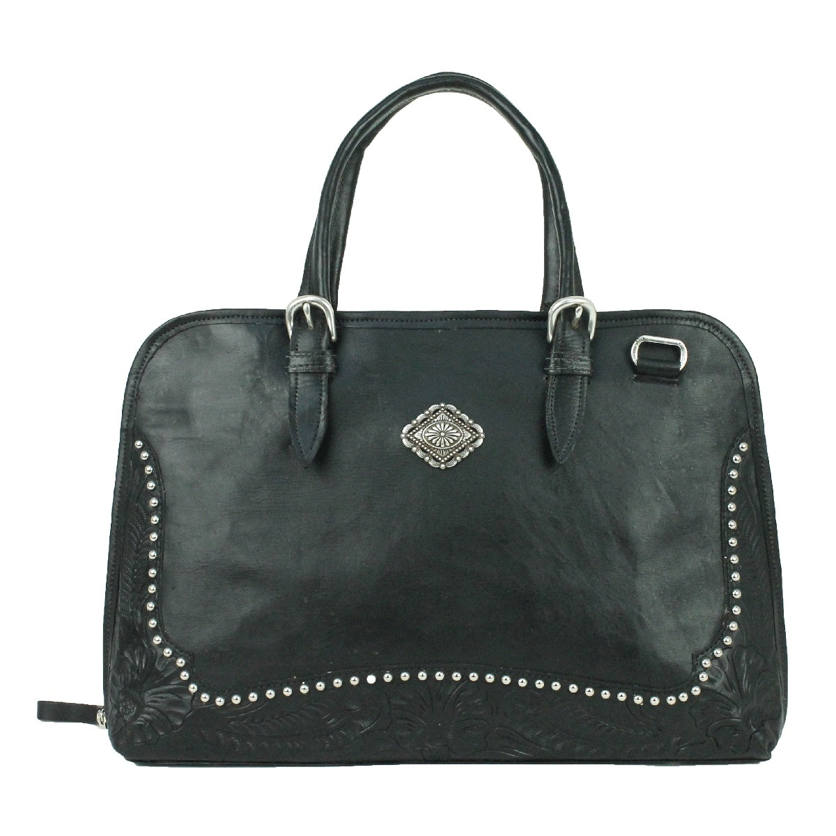 American West Cowtown Zip Around Smart Briefcase