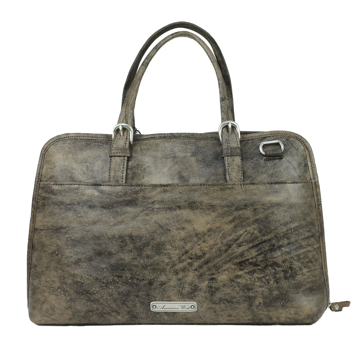 American West Cowtown Zip Around Smart Briefcase