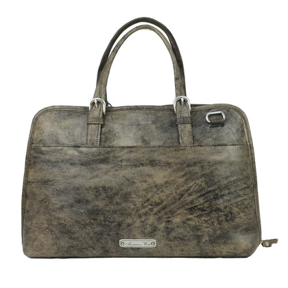 American West Cowtown Zip Around Smart Briefcase