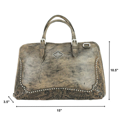 American West Cowtown Zip Around Smart Briefcase