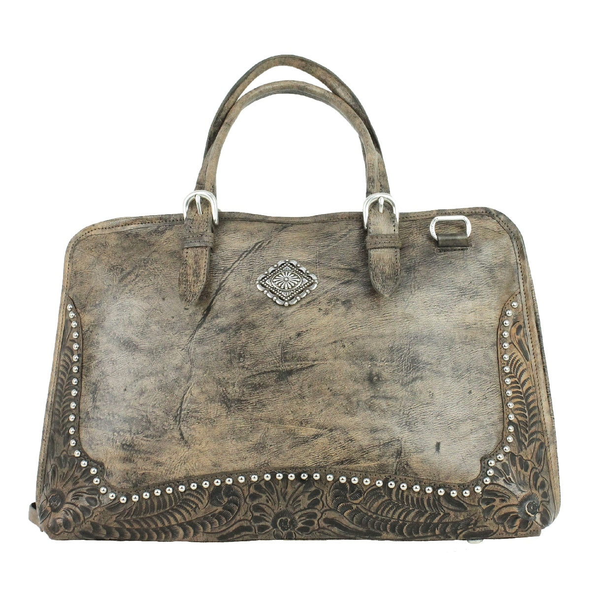 American West Cowtown Zip Around Smart Briefcase