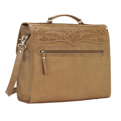 American West Classic Travel Multi-Compartment Briefcase