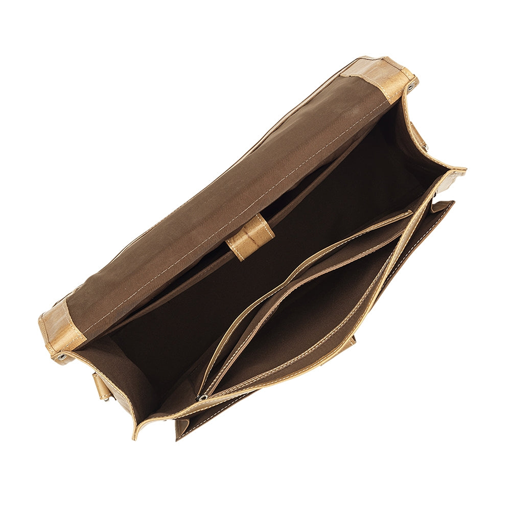 American West Classic Travel Multi-Compartment Briefcase