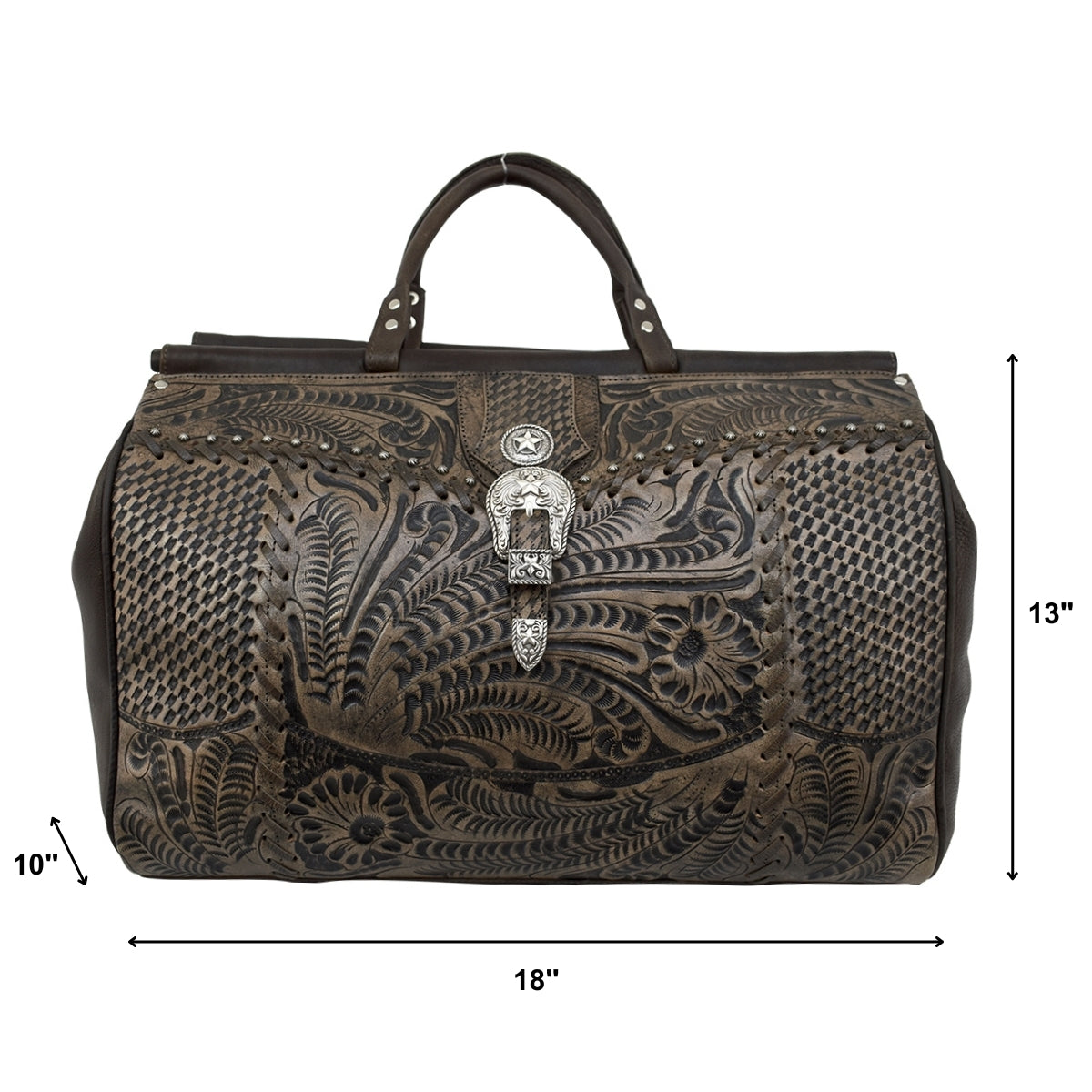 American West Classic Travel Zip Top Duffle Bag