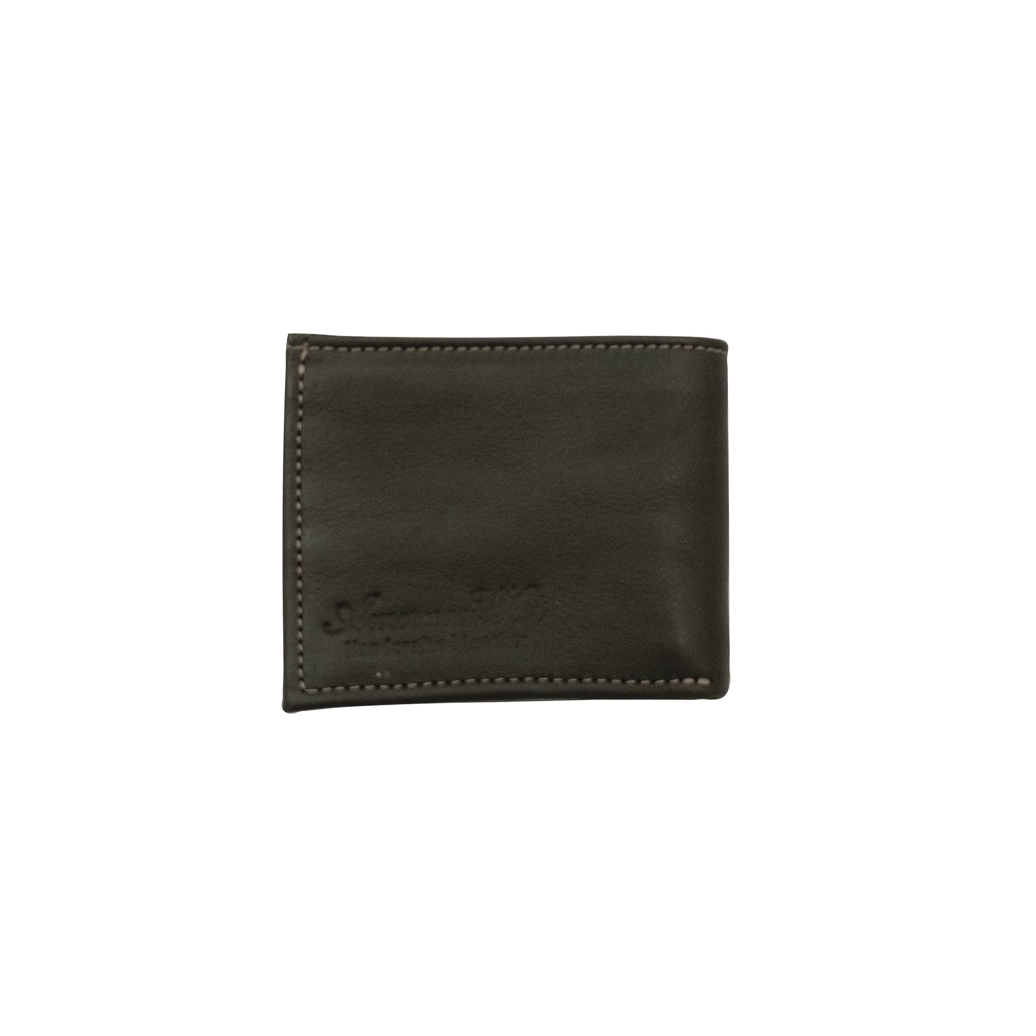 American West Mens Bi-Fold Wallet with Hair-On Hide