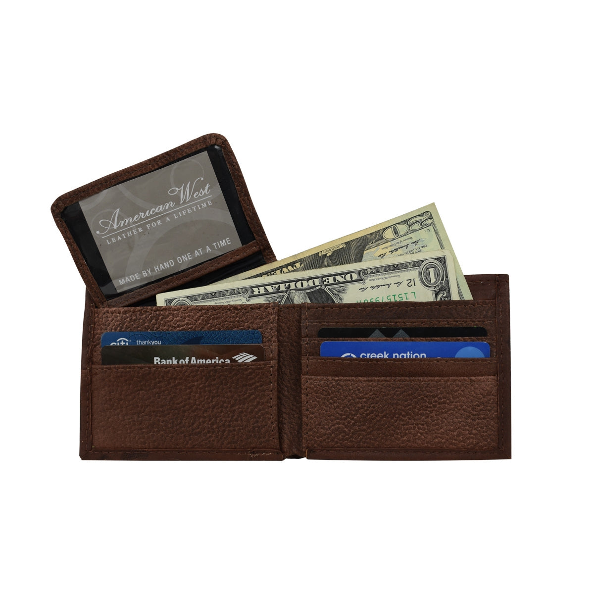 American West Mens Bi-Fold Wallet