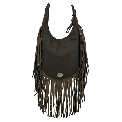 American West Fringed Cowgirl Crossbody with Fringe