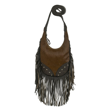American West Fringed Cowgirl Crossbody with Fringe