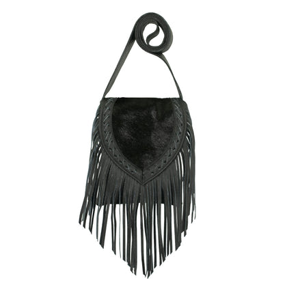 American West Fringed Cowgirl Crossbody with Fringe