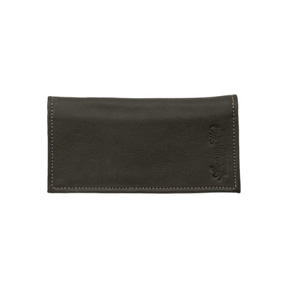 American West Mens Rodeo Wallet with Hair-On Hide